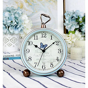 Mua Đồng Hồ Báo Thức Vintage Blue - Cánh Bướm