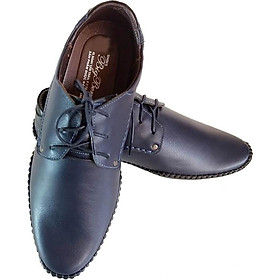 Giày mọi cột dây nam biggben da bò thật gm46