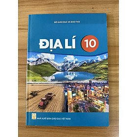 Sách giáo khoa Địa Lí 10- Kết Nối Tri Thức Với Cuộc Sống (Kèm nilon bọc sách, nhãn tên)