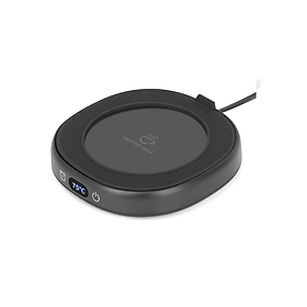 Mua (CS18W) Khay hâm nóng đồ uống 9Well đun sôi 75độ 25W- ĐẾ HÂM NÓNG thức uống giữ Nhiệt Cảm Ứng 3 Chế Độ