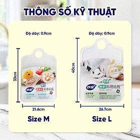 Thớt Nấu Ăn Chống Trơn Trượt, Chống Thấm Nước MyJae