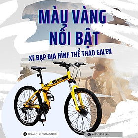 Xe Đạp Thể Thao Địa Hình Gấp Gọn Ngoài Trời Khung Nhôm 27 Tốc Độ Vành 26 Inch