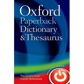 Hình ảnh sách Từ điển tiếng Anh: Oxford Paperback Dictionary & Thesaurus