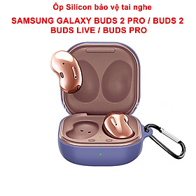 Ốp silicon bảo vệ tai nghe Galaxy Buds 2 Pro/Buds 2/Buds Live/Buds Pro