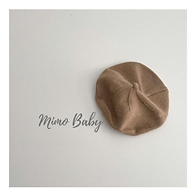 Mũ nồi len basic Style hàn quốc đáng yêu cho bé 6m-3y Mimo baby MN79