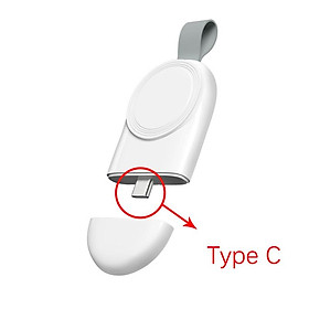 Dành cho IWatch 7 6 SE 5 4 Đế sạc Cáp USB cho Apple Watch Series 7 6 5 4 3 Type C Bộ sạc không dây di động USB C Màu sắc: Bộ sạc TYPE C