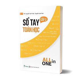 Combo Sổ tay các môn THPT Toán - Lý - Hóa - Anh - Văn - All in one - Bản Quyền