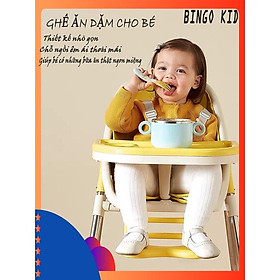 Ghế ăn dặm cho bé cao cấp Jokey V5 điều chỉnh độ cao tặng kèm đệm lót Bảo