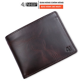 Bóp Ví Nam Da Bò Thật 4U Cao Cấp Thời Trang Sang Trọng FA242