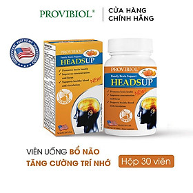 Viên Uống Bổ Não Tăng Cường Trí Nhớ Provibiol Heads Up 30 viên