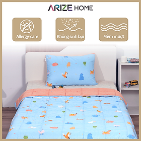 Chăn Chần Bông Arize Vải Microfiber Animal Party 1.5x2m