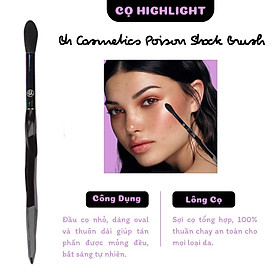 Cọ má hồng highlight Bh Cosmetics Poison Shock makeup chuyên nghiệp cao cấp