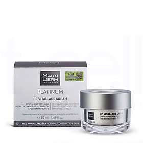 Kem Dưỡng Phục Hồi Chống Lão Hóa Đa Chức Năng - MartiDerm Platinum GF Vital Age Cream normal/mixed Skin (50ml)