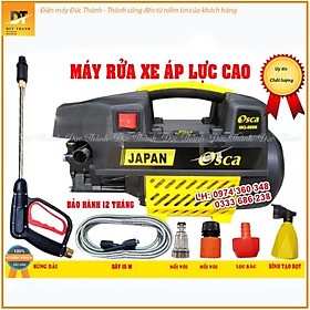 Máy rửa xe OSCA JAPAN 2500w tặng và bình bọt tuyết.