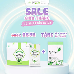 NƯỚC NHA SÂM  HỮU CƠ NGUYÊN CHẤT 100% HỘP 30 GÓI HỖ TRỢ TIÊU HÓA