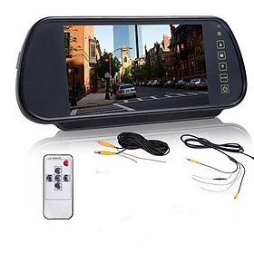 Hình ảnh Màn Hình LCD Ốp Gương Ô Tô HD 7 Inch