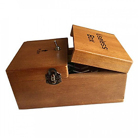 Hộp Gỗ Đồ Chơi Useless Box Giảm Stress