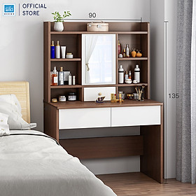 Mua Bàn Trang Điểm  Làm Việc Đa Năng Hiện Đại Cỡ Lớn Thương Hiệu SIB Decor (Tặng Kèm Ghế) BTD11
