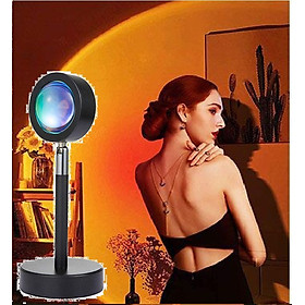 Đèn hoàng hôn Sunset Lamp 4 màu 16 màu hiệu ứng ánh sáng đẹp có remote