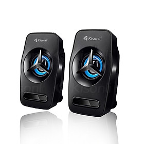 Mua Loa vi tính Kisonli L-3030 có đèn led - bass mạnh (Đen) HÀNG CHÍNH HÃNG