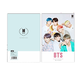 Tập kẻ ngang in hình BTS Boy with luv