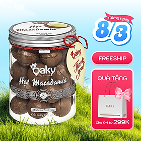HẠT MACADAMIA ( MẮC CA) OAKY HŨ 250G, 450G