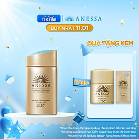 Kem chống nắng dưỡng da dạng sữa bảo vệ hoàn hảo Anessa Perfect UV Sunscreen Skincare Milk SPF 50+ PA++++ 60ml