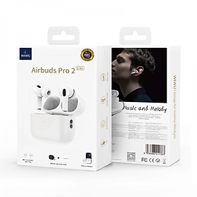 Mua Tai Nghe Bluetooth WiWU Airbuds Pro 2 Lite ANC Chức Năng Chạm  Sạc Không Dây - Hàng Chính Hãng