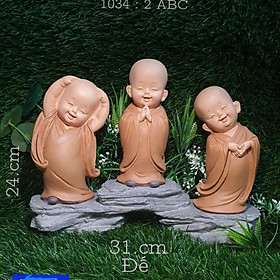 Bộ 3 chú tiểu yêu đời có đế