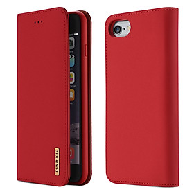DUX DUCIS For iPhone 6/6s Luxury Genuine Leather Magnetic Flip Cover Full Protective Case with Bracket Card Slot Style:iPhone 6/6s