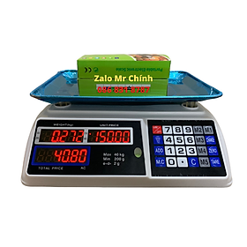 Mua Cân Tính Tiền Tự Động 40kg ACS723 - Cân Điện Tử Tính Giá Tiền Hàng Cao Cấp. Màn Hình Hiển Thị 2 Mặt
