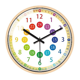 Wall Clock Kids Bedroom Battery Operated 12