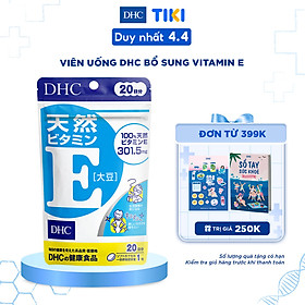 Viên uống DHC Bổ Sung Vitamin E Nhật Bản 20 Ngày