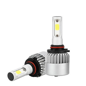 1pair Auto S2A 9005 6500K 72W 8000LM Car Headlight Bulbs Car Styling White LED Bulbs