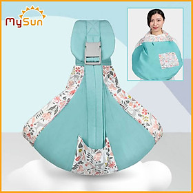 Địu điệu vải trẻ em giá rẻ cho e bé sơ sinh 1 2 3 … 12 tháng tuổi ngồi, nằm