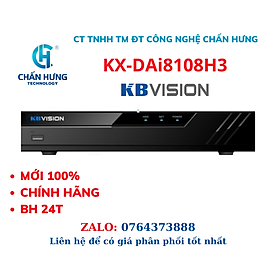 Mua Đầu ghi hình 8 kênh 5 in 1 KBVISION KX-DAi8108H3 - HÀNG CHÍNH HÃNG