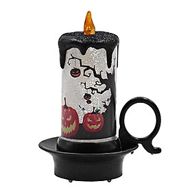 Halloween Flameless LED Pumpkin Tea Light Candle Tealight Candle Decor