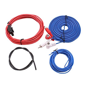 Car Audio Wire Wiring Amplifier Cable Subwoofer Speaker 14GA Wire Cable Kit