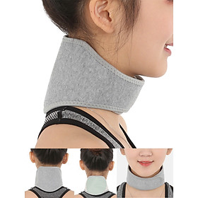 Băng cổ đá tự nóng hỗ trợ trị liệu đau mỏi cổ A009 kiêm khăn cổ bảo vệ chống lạnh 2 trong 1