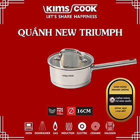 Mua  Mới  Quánh New Triumph KimsCook - INOX Chất Lượng Cao - Dùng Mọi Loại Bếp