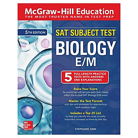 Mcgraw-Hill Education Sat Subject Test Biology, Fifth Edition