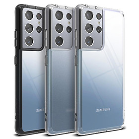 Ốp lưng chống sốc hàng hiệu Ringke Fusion cho Galaxy S21 | S21 Ultra | S21 Plus - Hàng nhập khẩu