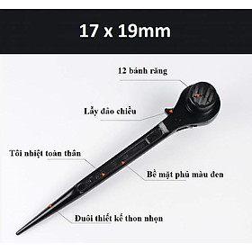 Mua Cờ lê đuôi chuột 12x14 (mm) đến 41x46 (mm)