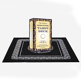 Combo Bộ Bài Bói Tarot Original Rider Waite Tarot Cao Cấp và Khăn Trải Bàn Tarot Cao Cấp