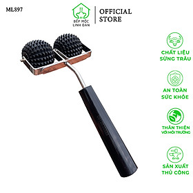 Mua Cây Lăn Hai Quả Cầu Gai Bằng Sừng Tr.âu - (Cỡ Lớn) Dụng Cụ Điện Chẩn  ML897 