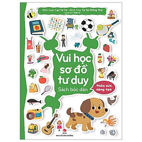 Vui Học Sơ Đồ Tư Duy: Sách Bóc Dán - Thỏa Sức Sáng Tạo