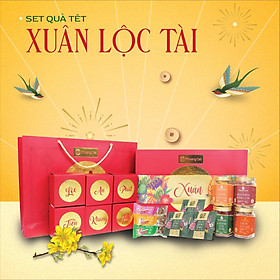 Set quà tết truyền thống Xuân Lộc Tài Nonglamfood Quà tết cao cấp Xuân