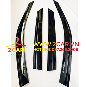 Vè che mưa xe KIA SONET 2021- 2022 nhựa đen dày cao cấp