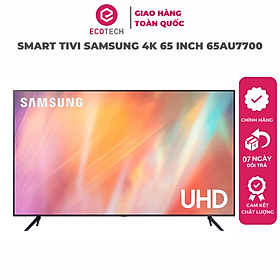 Mua SMART TIVI SAMSUNG 4K 65 INCH 65AU7700 - Hàng Chính Hãng