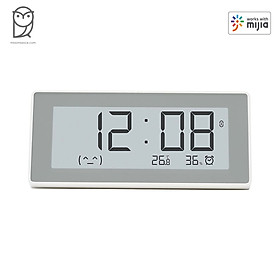 Nhiệt Kế Miaomiaoce Cảm Biến Độ Ẩm Nhiệt Độ Trong Nhà Chính Xác Với Đồng Hồ Màn Hình LCD BT